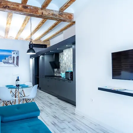 Chic Estudio Privado Al Lado De La Playa Daire Valensiya