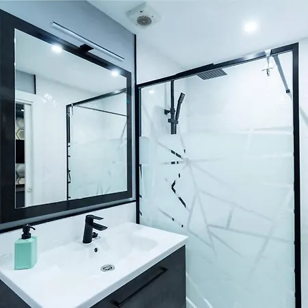 Daire Chic Estudio Privado Al Lado De La Playa *