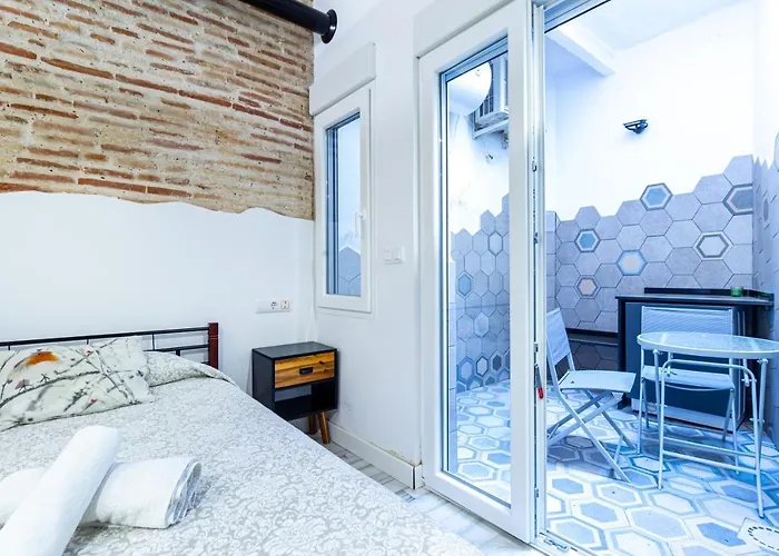 شقة Chic Estudio Privado Al Lado De La Playa *