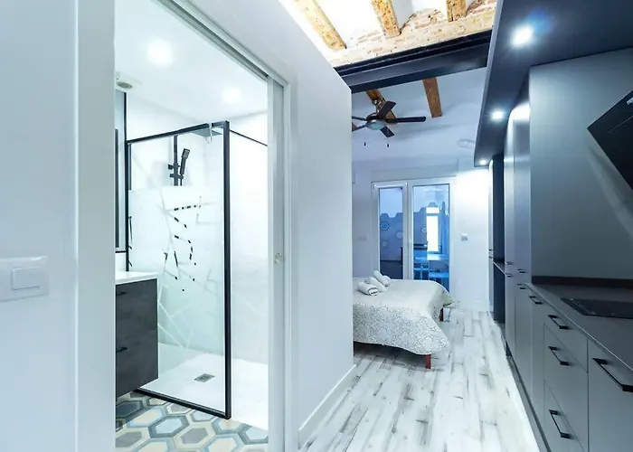 Chic Estudio Privado Al Lado De La Playa شقة فالنسيا